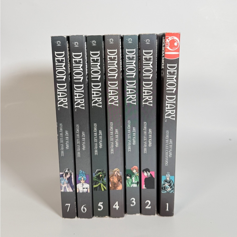 Demon Diary Manga Set Volumes 1-7